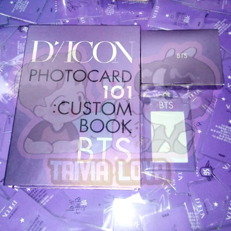 [READY STOCK] Dicon BTS 101 Photocard Satuan By Trivia Lova