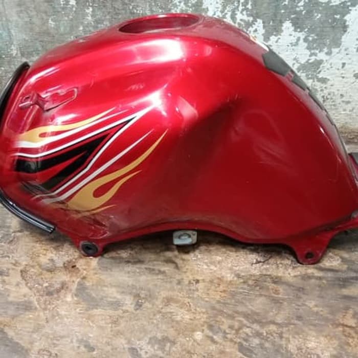 Tangki bensin original scorpio z New 225 original yamaha copotan