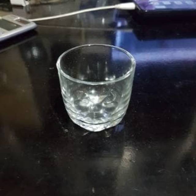 Gelas loki bulat kecil 6pcs