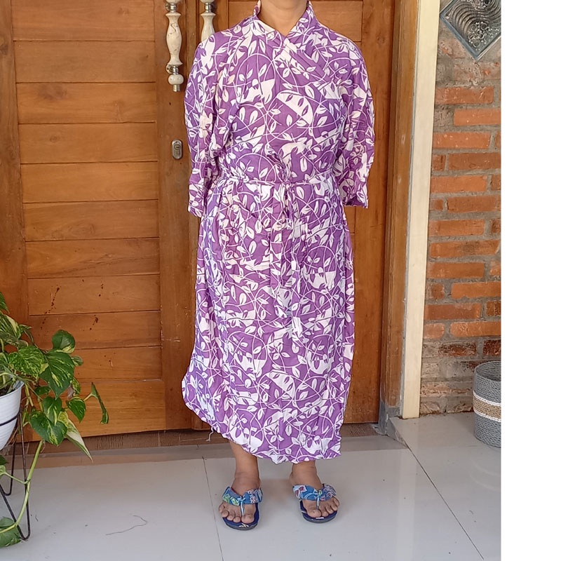 Kimono Batik Update Baju Santai Baju Tidur Baju Rumah