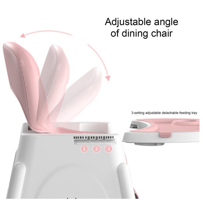 ELFYDO HL0257 Baby Chair Kursi Makan Bayi Multifungsi High Chair Fun Chair