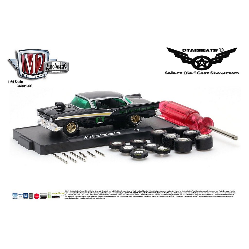 M2 Machines Auto-Wheels Model Kit 1967 Ford Fairlane 500