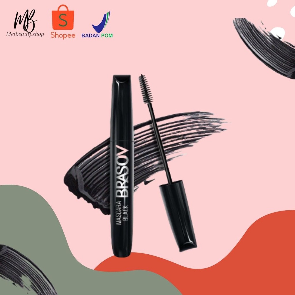 BRASOV (✔️BPOM) Mascara Black 8g | maskara hitam