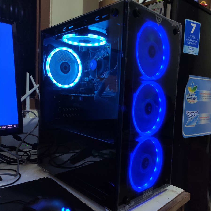 PC Gaming-Design-Rendering i7 2600/VGA GT1030 2GB DDR5/DDR 16GB