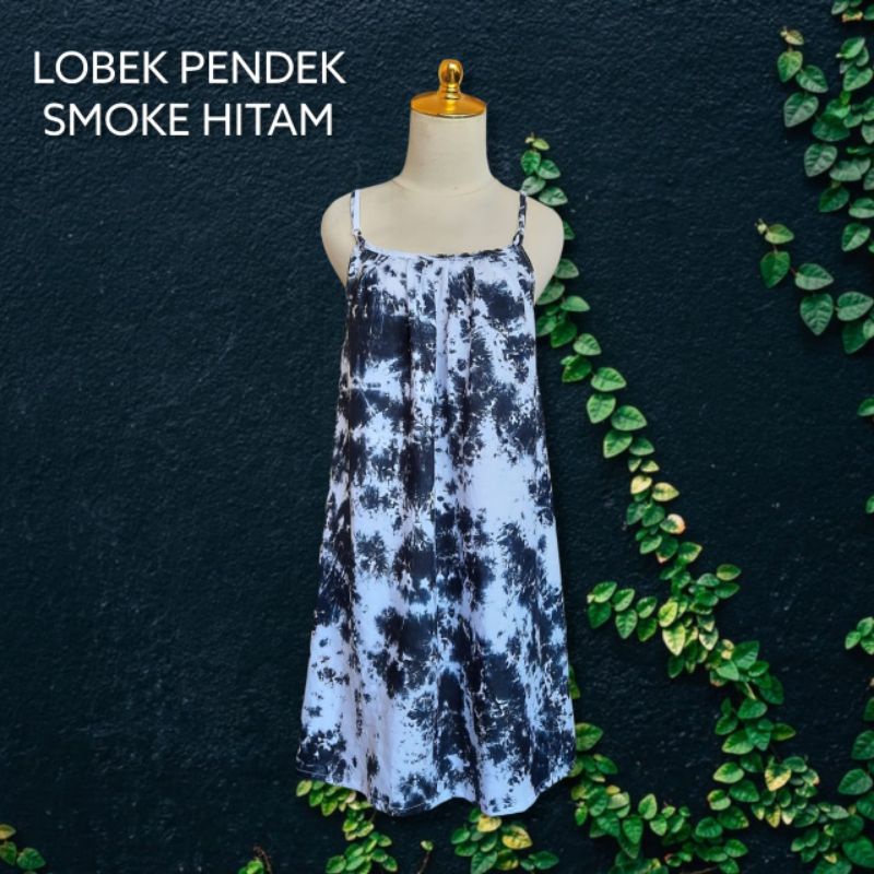 DRESS LOBEK PENDEK WANITA KATUN