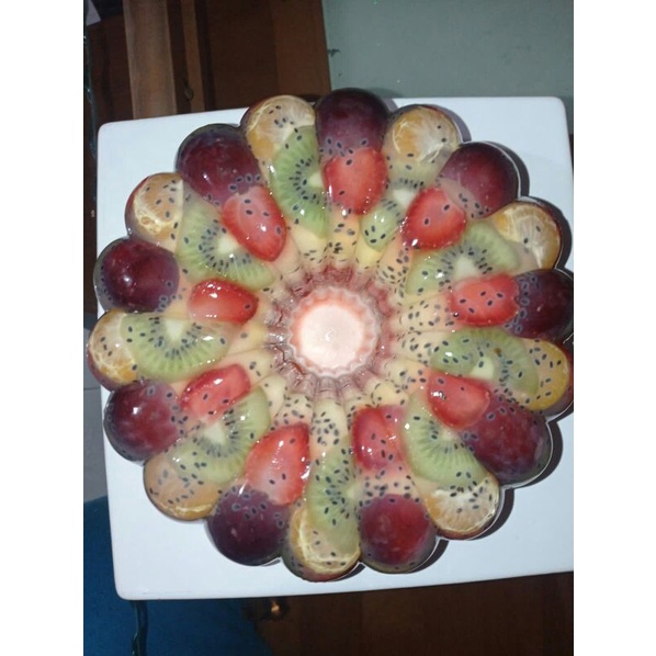 

puding tropical mix fruit