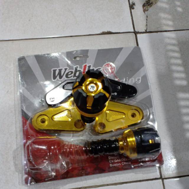 Frame slider nmax gold