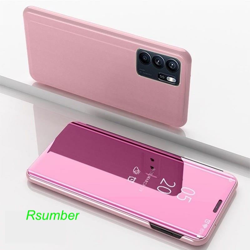 Oppo Reno6 4G Reno6 5G FLIP CASE CLEAR VIEW STANDING