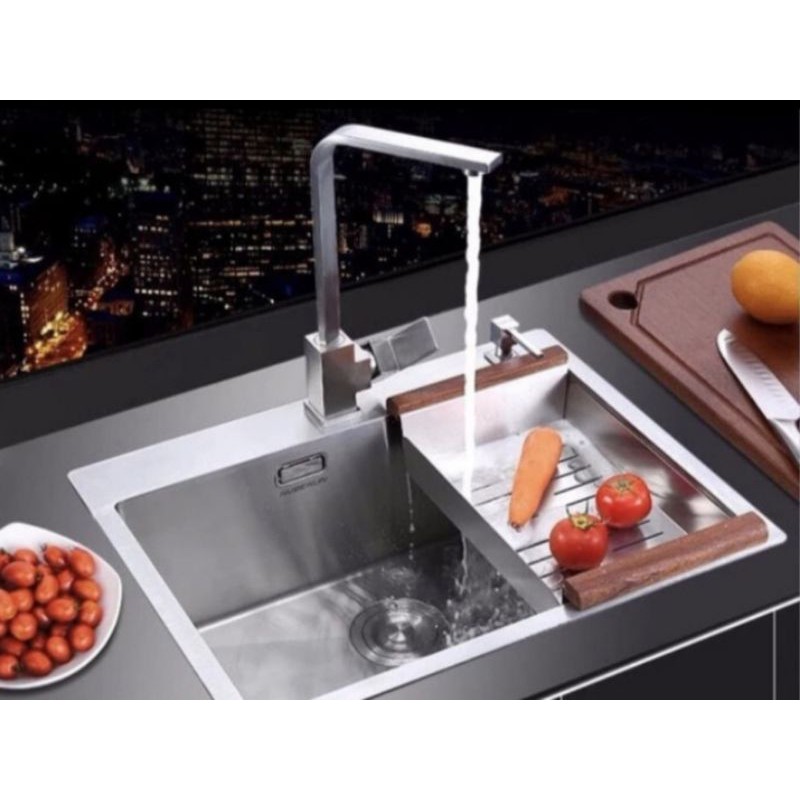 kitchen sink minimalis golden hand 5040