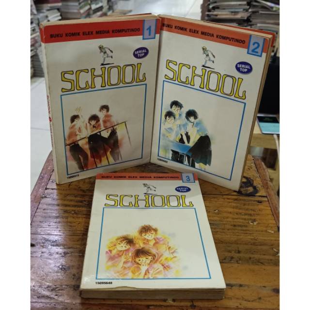 Komik School 1-3 Tamat - Yuka Takase