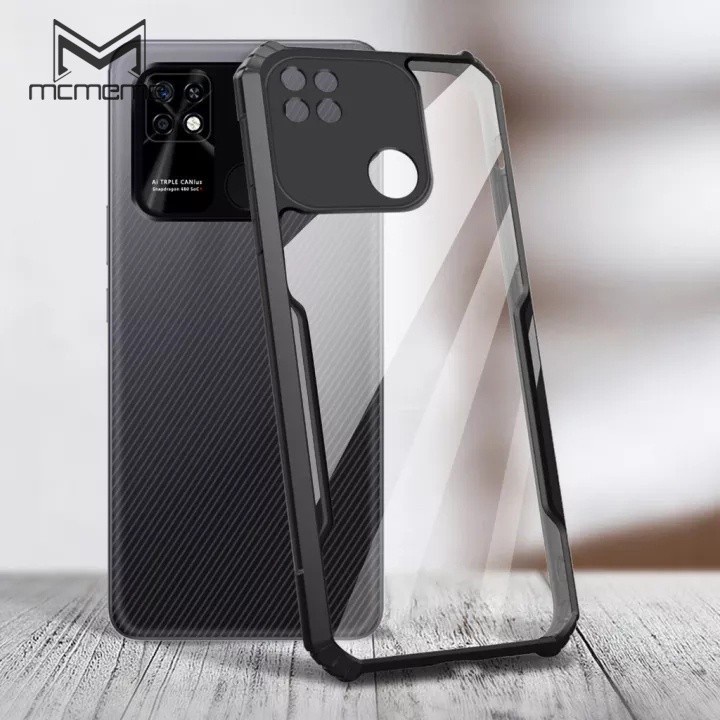 REDMI 10 5G REDMI 10A REDMI 10C CASE BUMPER SHOCKPROOF HARDCASE BENING CLEAR CRACK IPAKY CLEAR CASING PROTECT CAMERA COVER PELINDUNG KAMERA