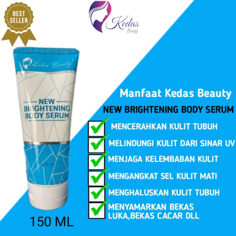 NEW BRIGHTENING BODY SERUM KEDASBEAUTY  ORIGINAL // HENBODY KEDASBEAUTY ORIGINAL-1