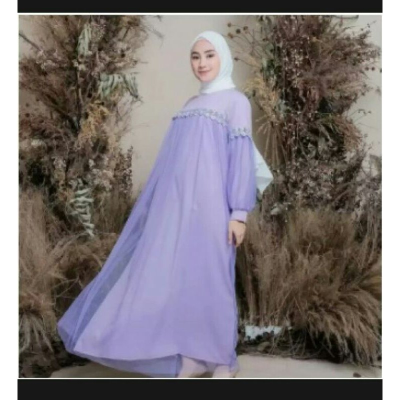 GAMIS LEBARAN TERBARU|ZOYA DRESS MAXY