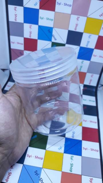 Toples Plastik Bening Clear Bulat PENDEK