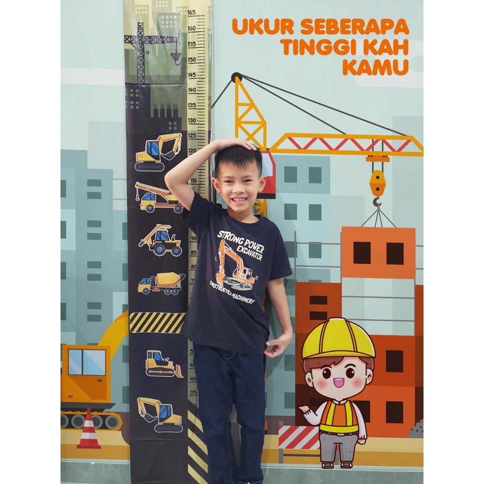 HEIGHT METER/ METERAN ANAK /METERAN TINGGI ANAK /PENGUKUR TINGGI BADAN / ALAT UKUR TINGGI BADAN /MET