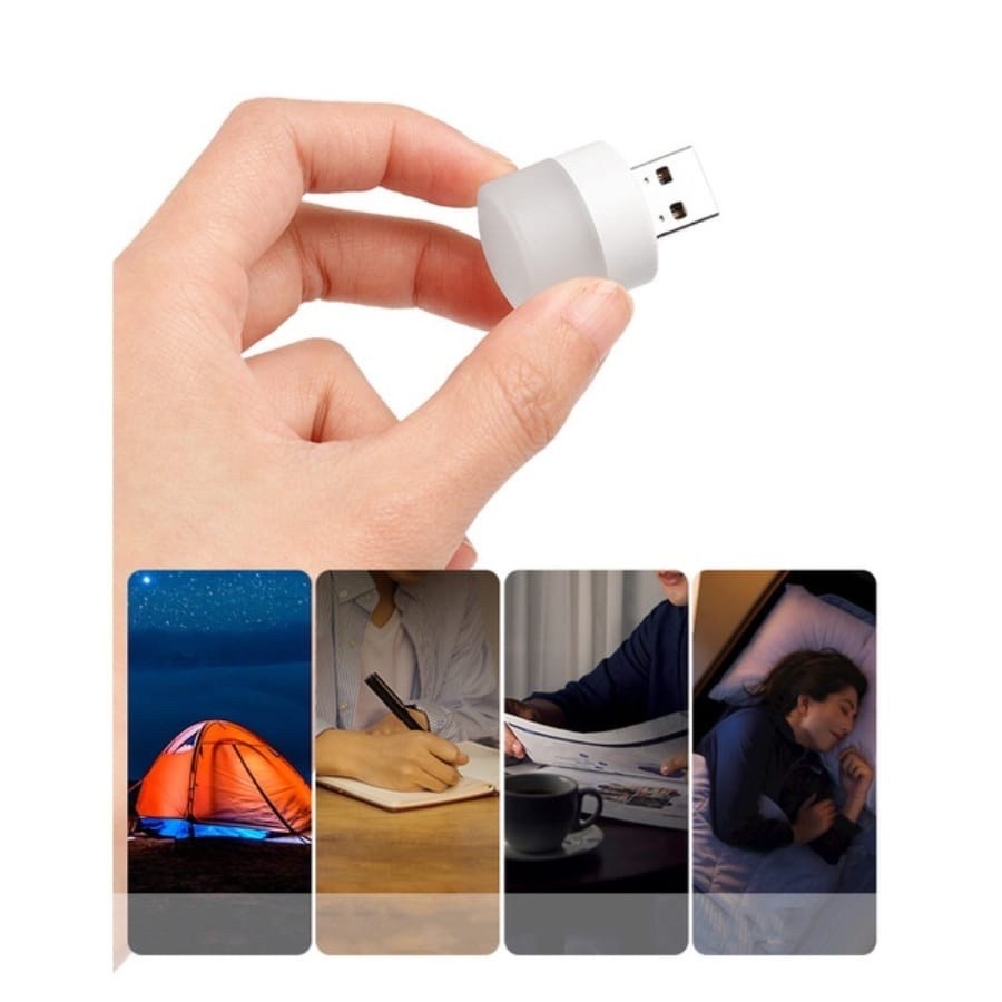 BOS - LAMPU LED USB MINI EYE CARE | LAMPU USB POWERBANK / LAMPU TIDUR KECIL