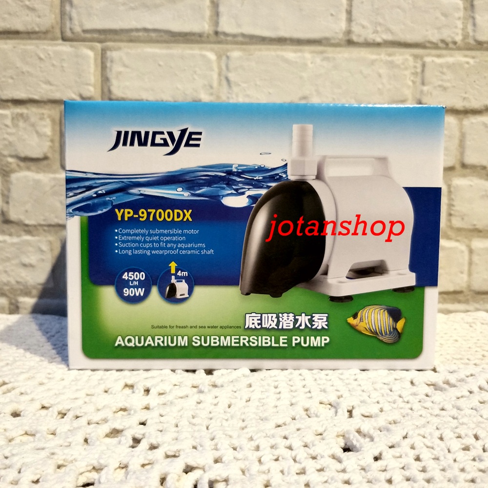 JINGYE YP 9700 DX YP9700DX Water Pump Pompa Celup Aquarium kolam air mancur