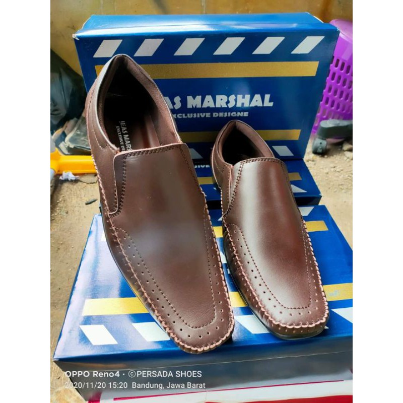 Sepatu Casual Kulit Pria Jeas Marshal Kr 101 ( Produksi Sendiri )