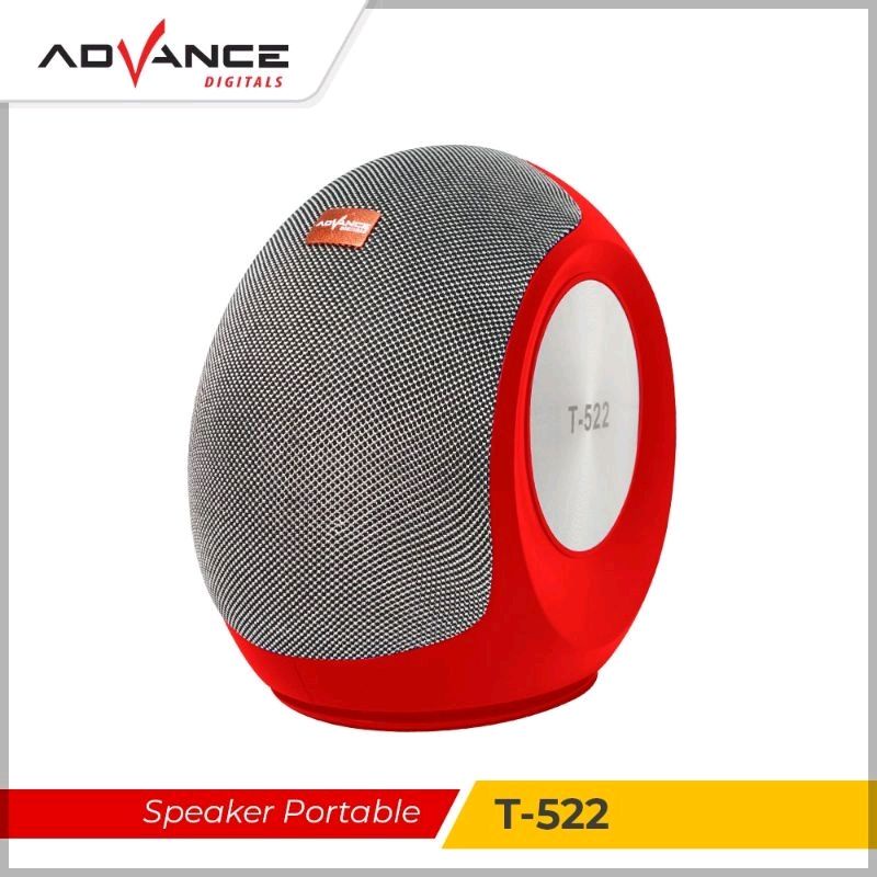 READY STOCK ADVANCE T522 Bluetooth Speaker Music Box Speaker Portable blutot Sub woofer Karaoke USB Radio Garansi Resmi 1 tahun