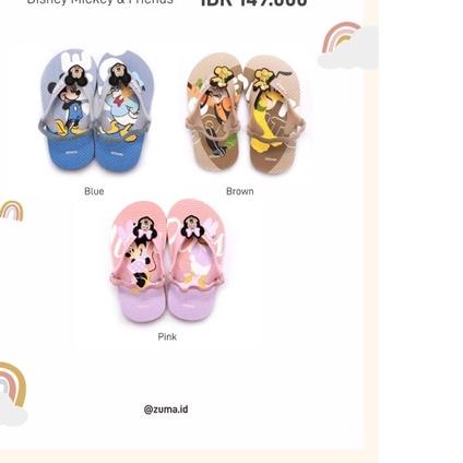 ♫ ZUMA X DISNEY SANDAL / SANDAL BAYI / SANDAL ANAK / SANDAL DISNEY ➯