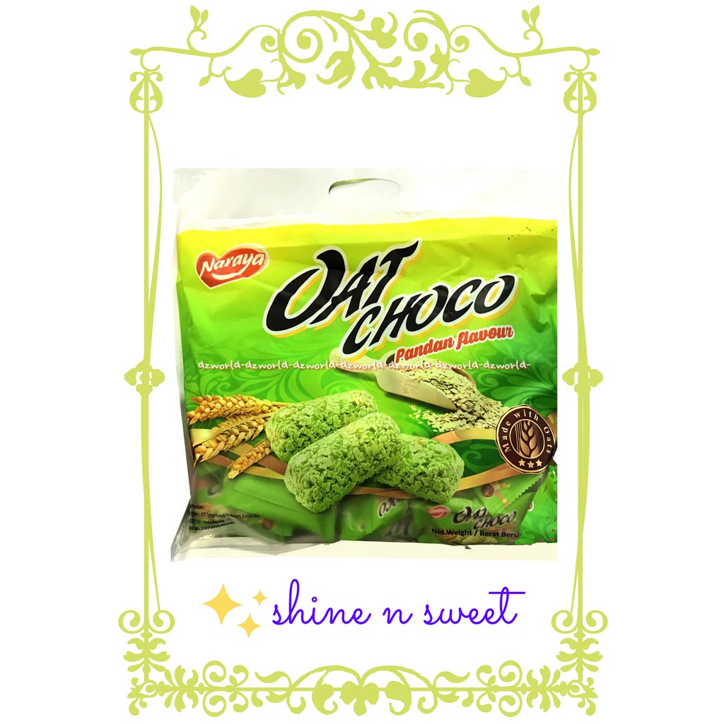 

Naraya Oat Choco Pandan 40 pcs