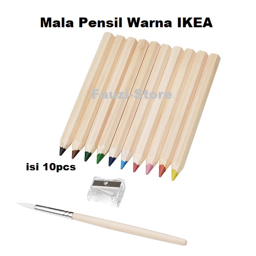 

Pensil Warna Ikea Mala 10pcs