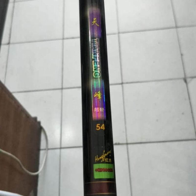 Joran Tegek Giant Flag Tongkat Bendera Tianfeng super ukuran panjang 6,3 Meter 5,4 Meter 4,5 Meter b