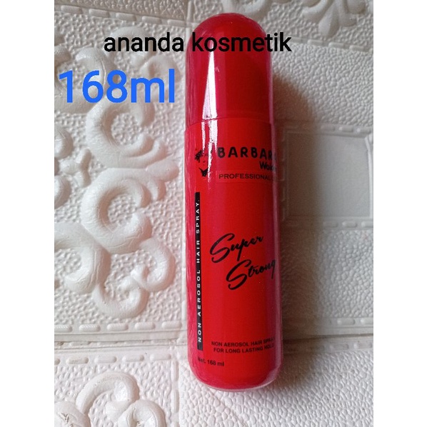 HAIRSPRAY BARBARA NON AEROSOL SUPER STRONG 168ML