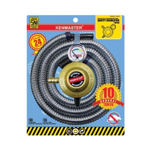 KENMASTER Regulator Kompor Gas  Dan Selang Komplit