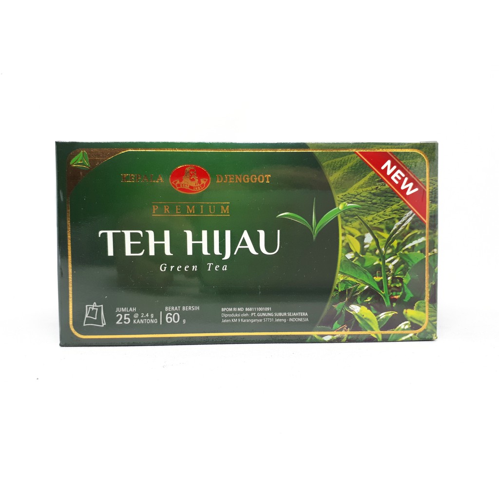  Teh  Hijau  Green Tea Teh  celup Kepala Djenggot 60 gram 