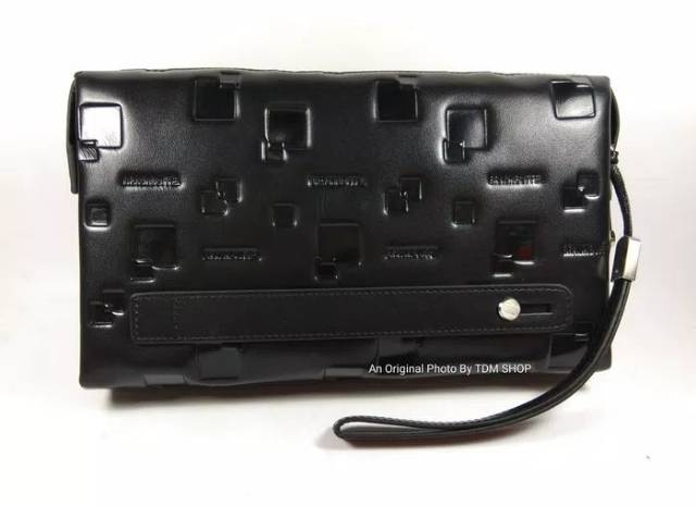HANDBAG CLUTCH TAS TANGAN BRAUN BUFFEL KULIT ASLI