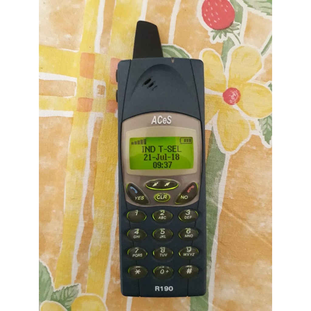 HP Handphone Ericsson R190 R190s Satelit Fullset Sinyal Mantap IMEI Tembus Bukan R250s R310 R380
