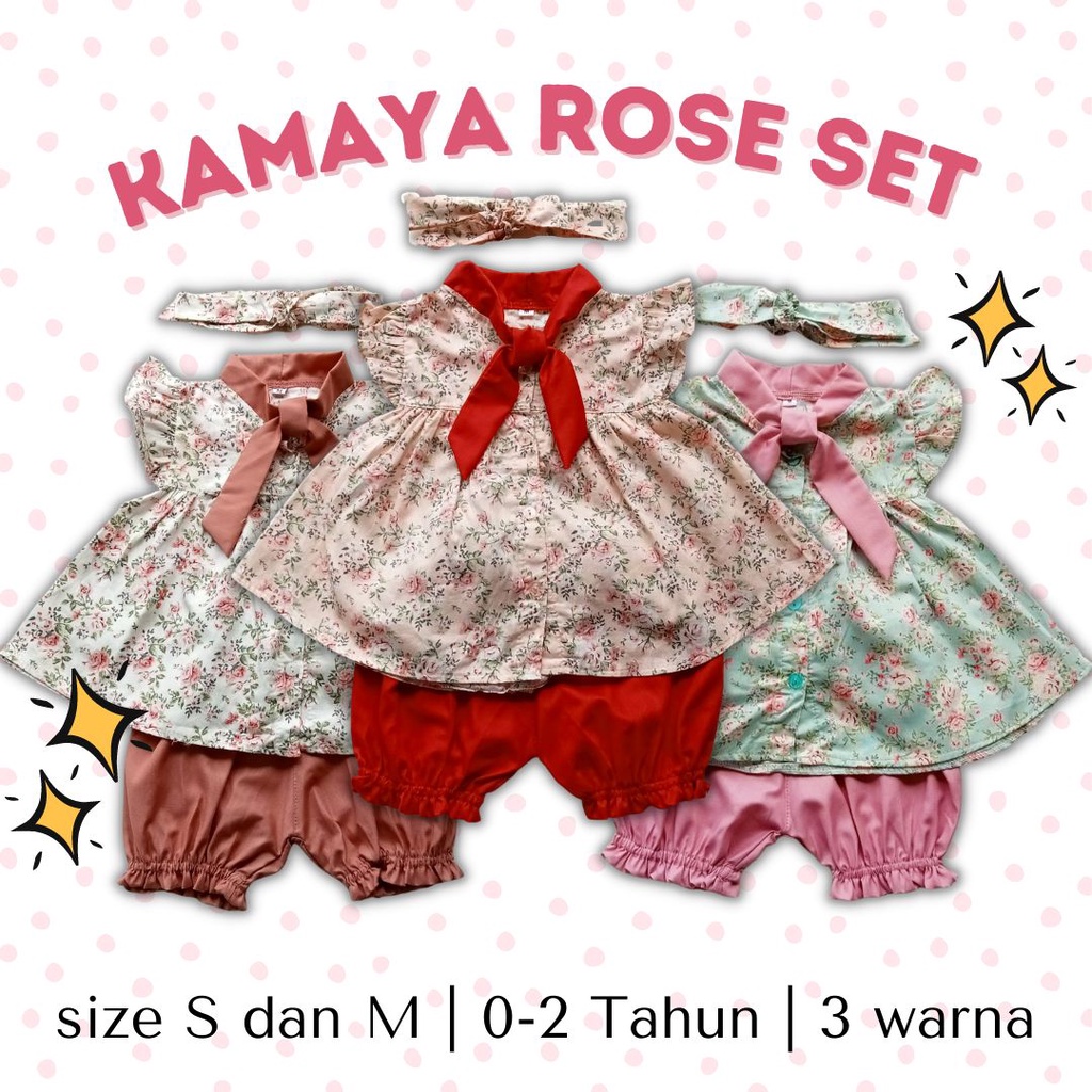 KAFIS SHOP Set Andin | Baju Anak | Set Baju Anak Perempuan | Fhasion Baby
