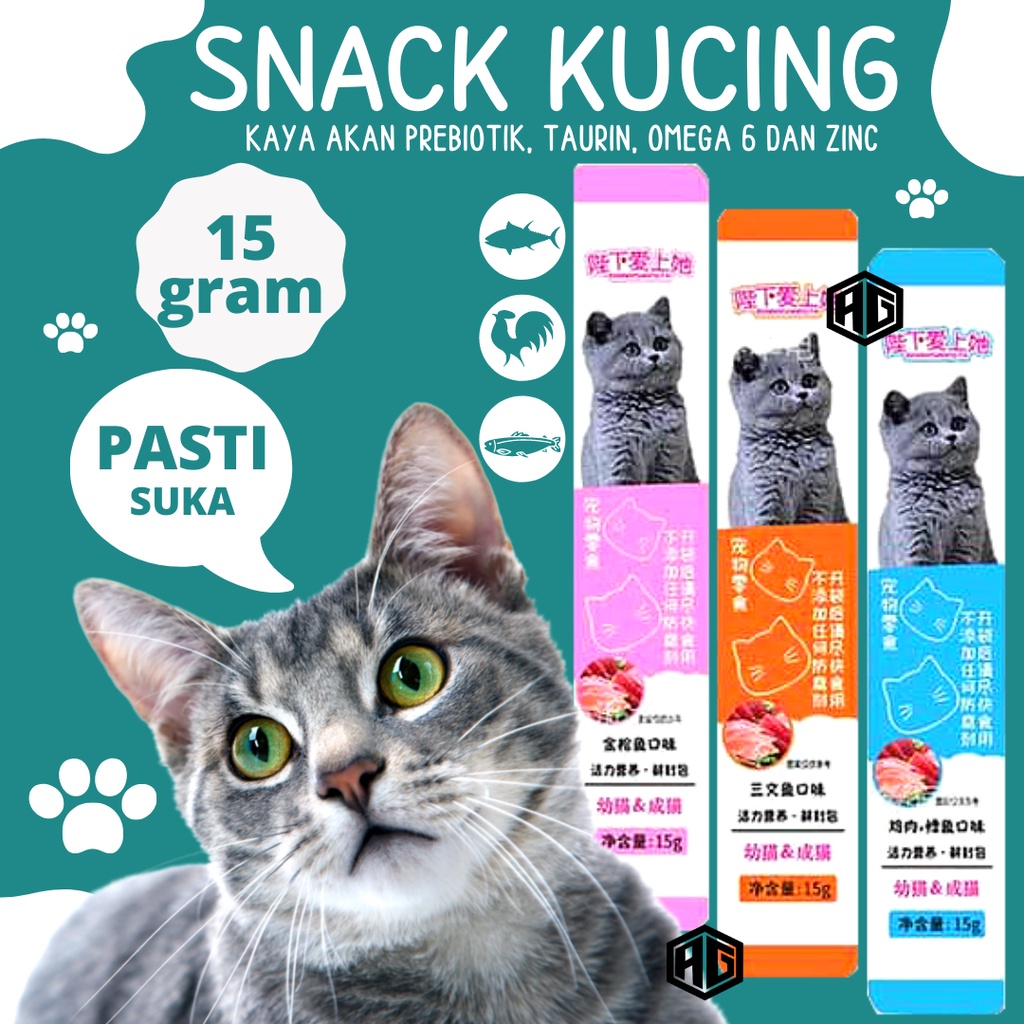 snack kucing Adult Kitten Cream Basah Hewan Setara Meo Creamy Makanan Hewan Vitamin