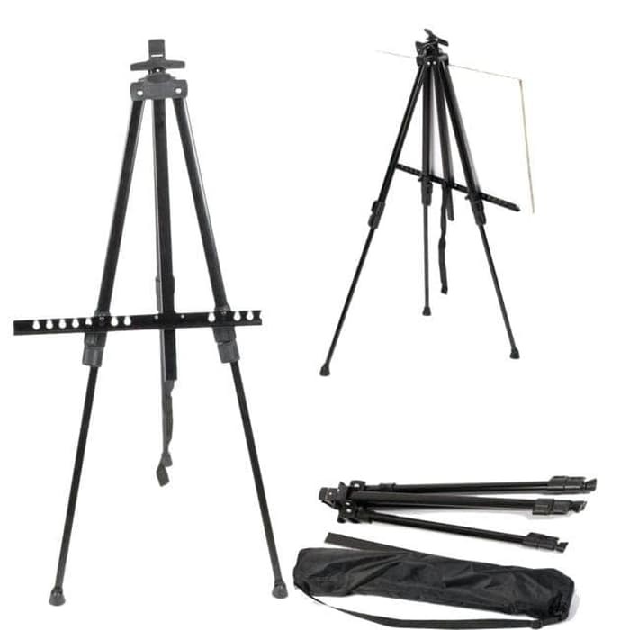 Stand Frame Foto 180cm Tripod Stand Bingkai Foto HB3101M dengan tas