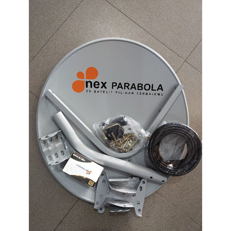 Dish 45 CM Nex Parabola + Kuband + Kabel 15m