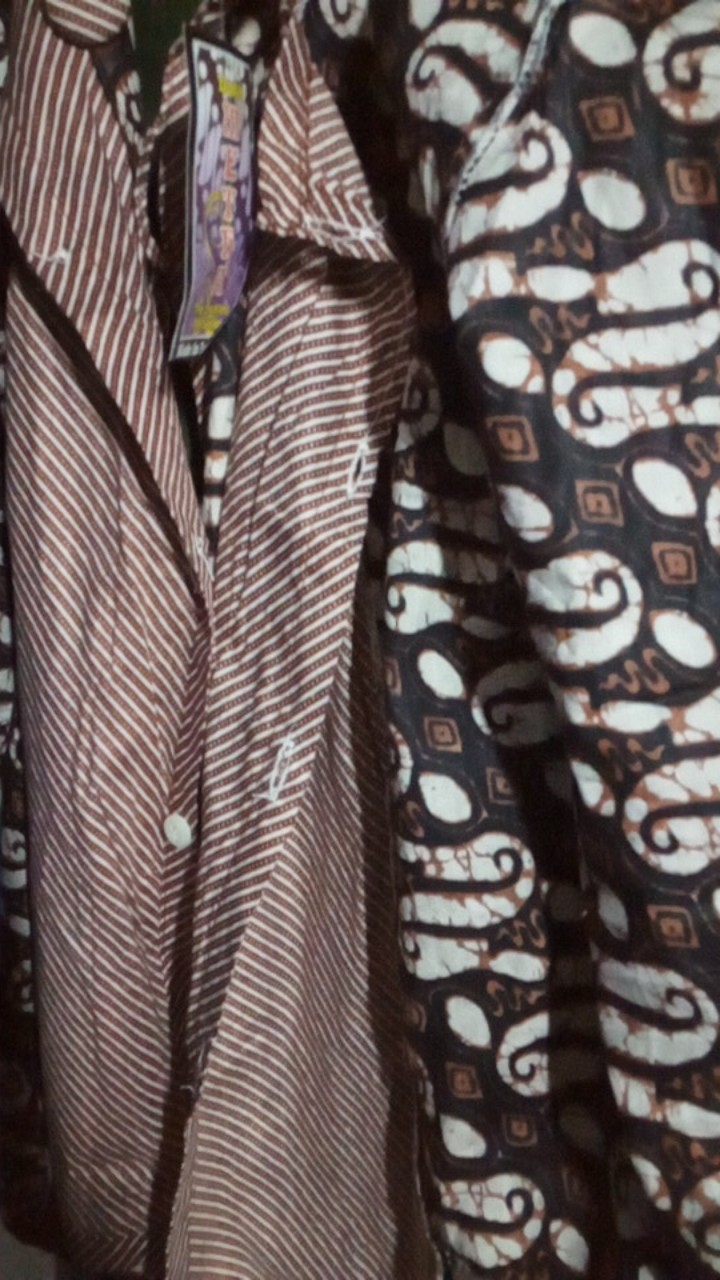 Blus Cardi Lawasan Baju Batik Wanita Anggun Kerja