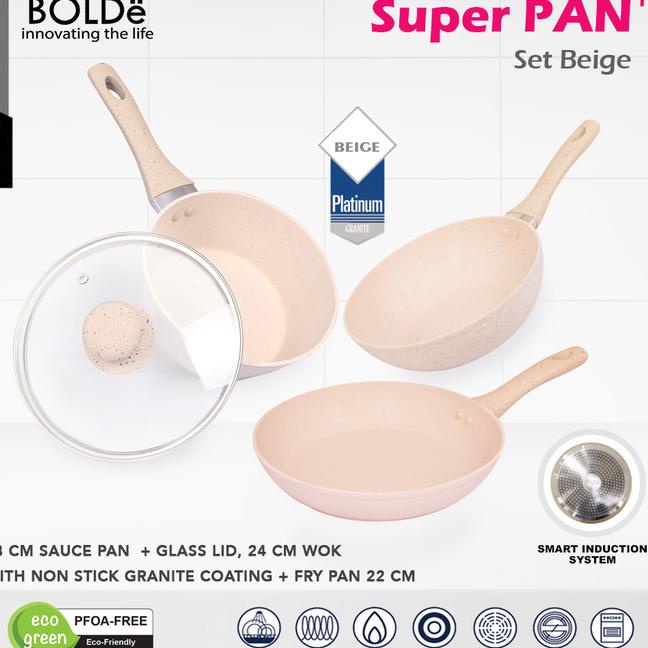 BOLDE SUPER PAN SET BEIGE