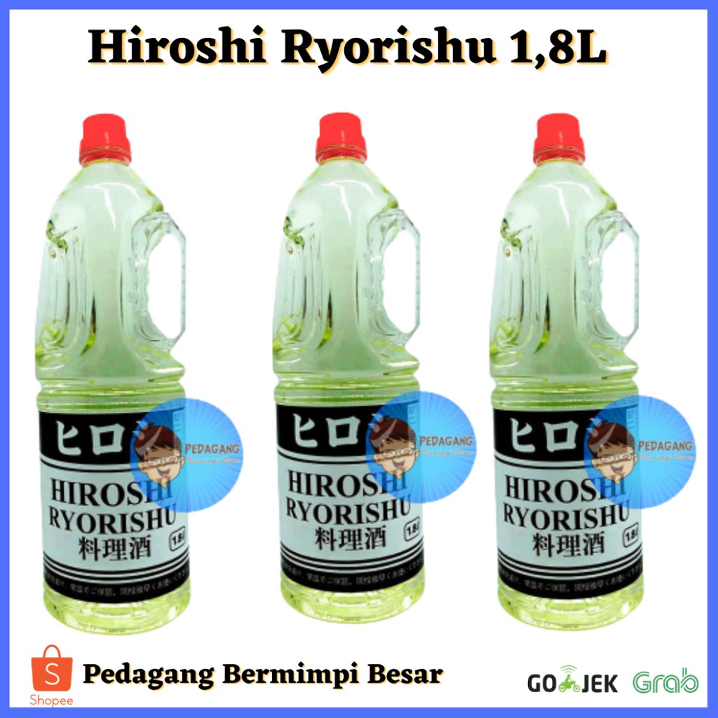 

Hiroshi Ryorishu 1,8L | Japanese Cooking Sake | Arak Masak