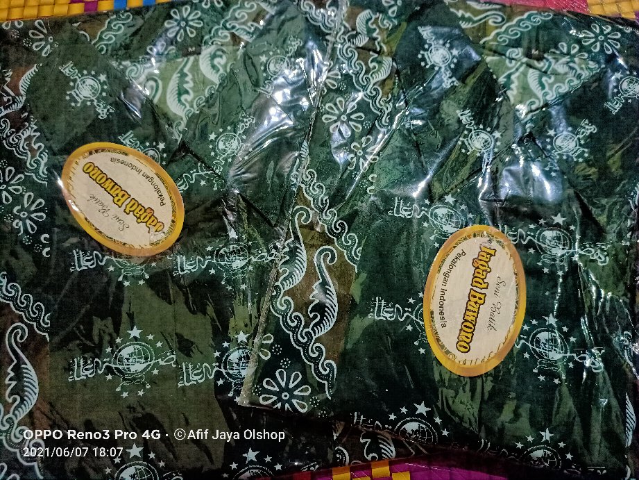 Kemeja Batik Baju Nu Motif Liris Dan Motif Bunga Laut | Nahdlatul Ulama