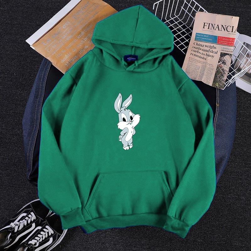 Lilipop.id Sweater Wanita Bunny Baby Hoodie Jumper Outwear