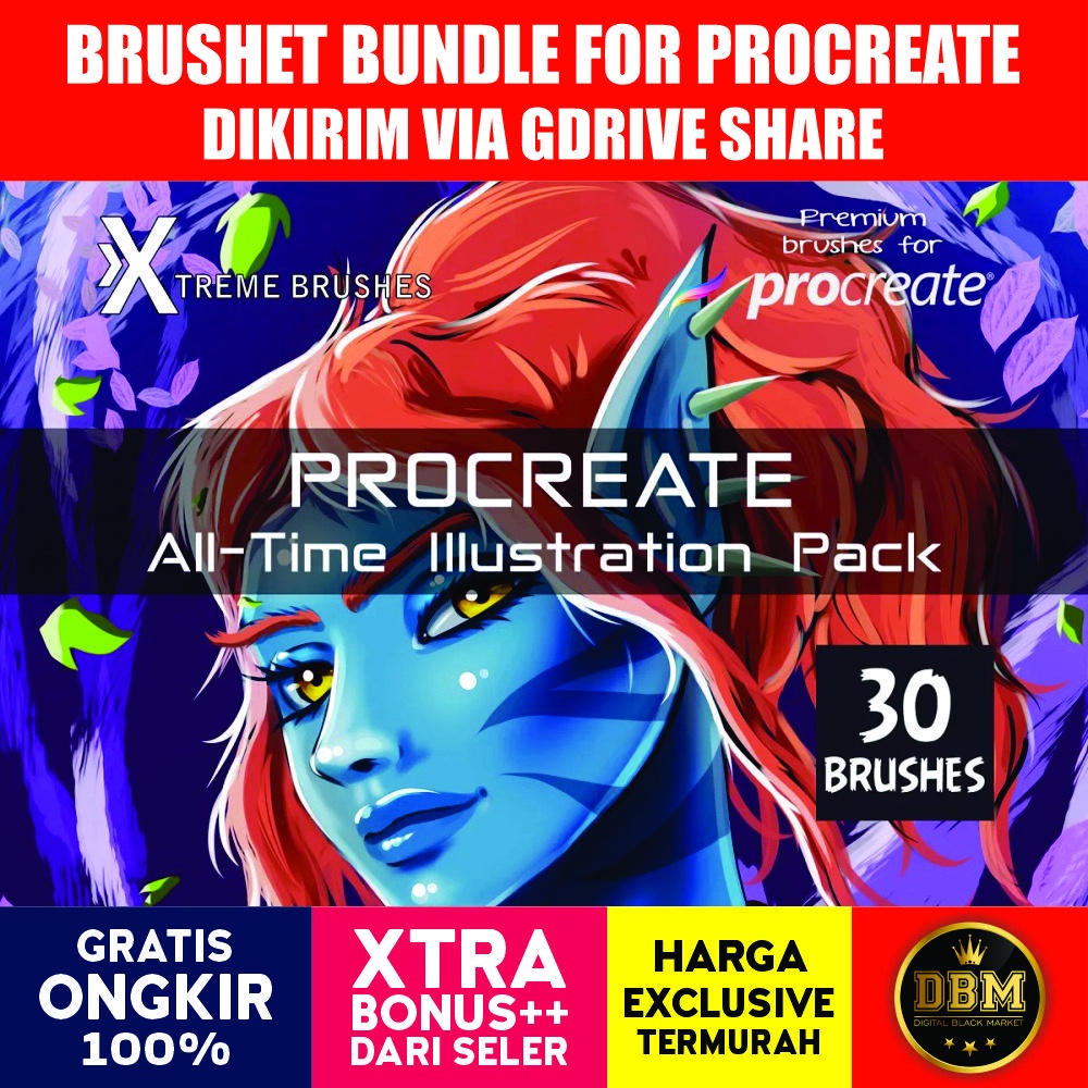 Procreate All Time Illustration Pack