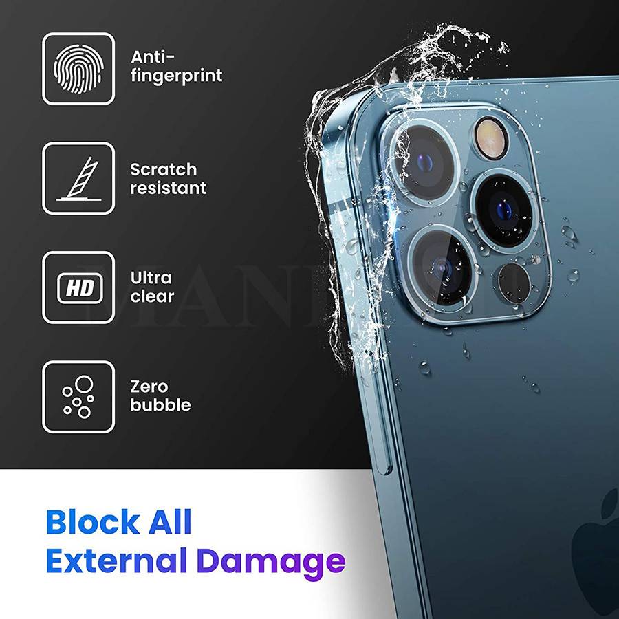 Pelindung Layar Tempered Glass 9h Untuk Apple Iphone 6 7 8 Plus 12 Pro Max 2020 X Xs Max 11 12 Mini