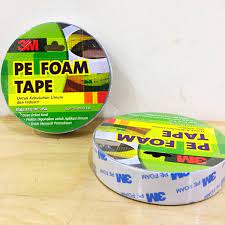 

DOUBLE TAPE BUSA 3M Pe Foam Tape 24mm x 4M ORIGINAL