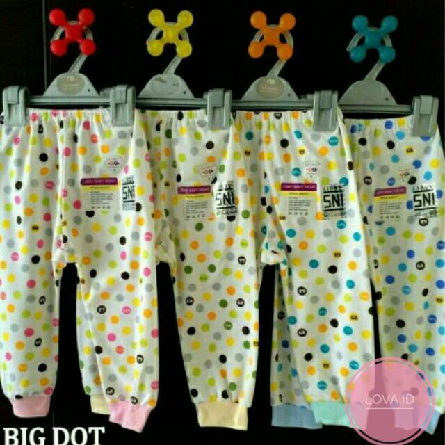 Celana Panjang Bayi Libby Polkadot