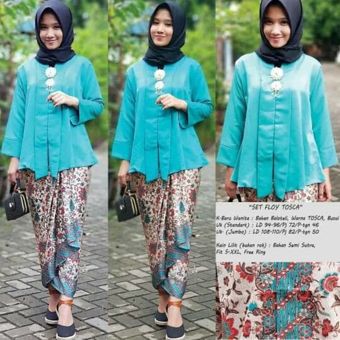 Setelan Kebaya Modern Kutubaru Set Kebaya Wisuda Floy Kebaya Kartini Tosca Dan Lainnya