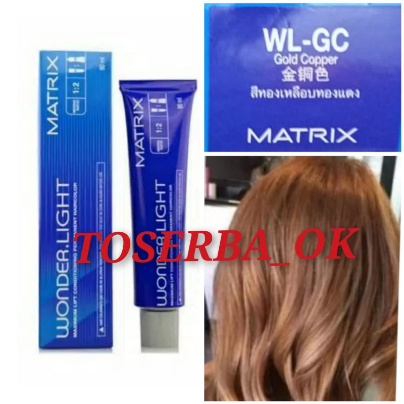 MATRIX WONDER LIGHT GOLD COPPER / WL-GC 90ML