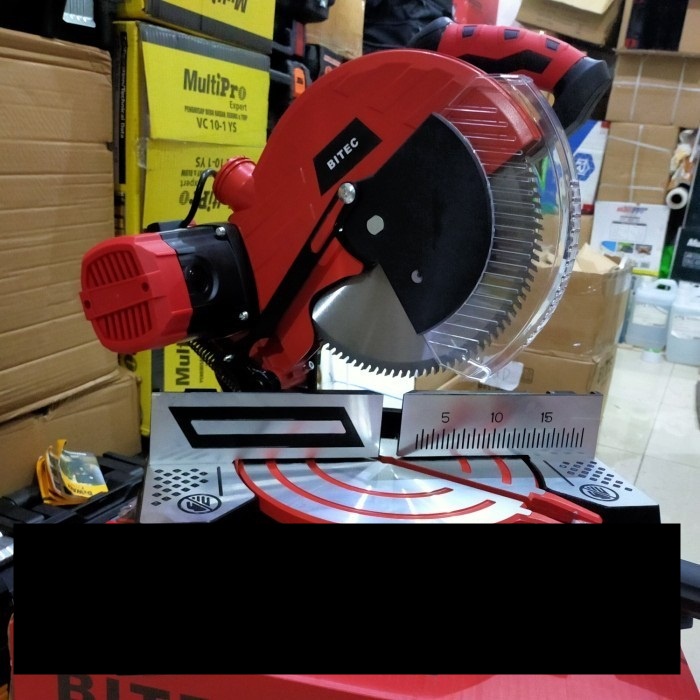 miter saw mesin gergaji kayu mitersaw 10inch Bitec MSM