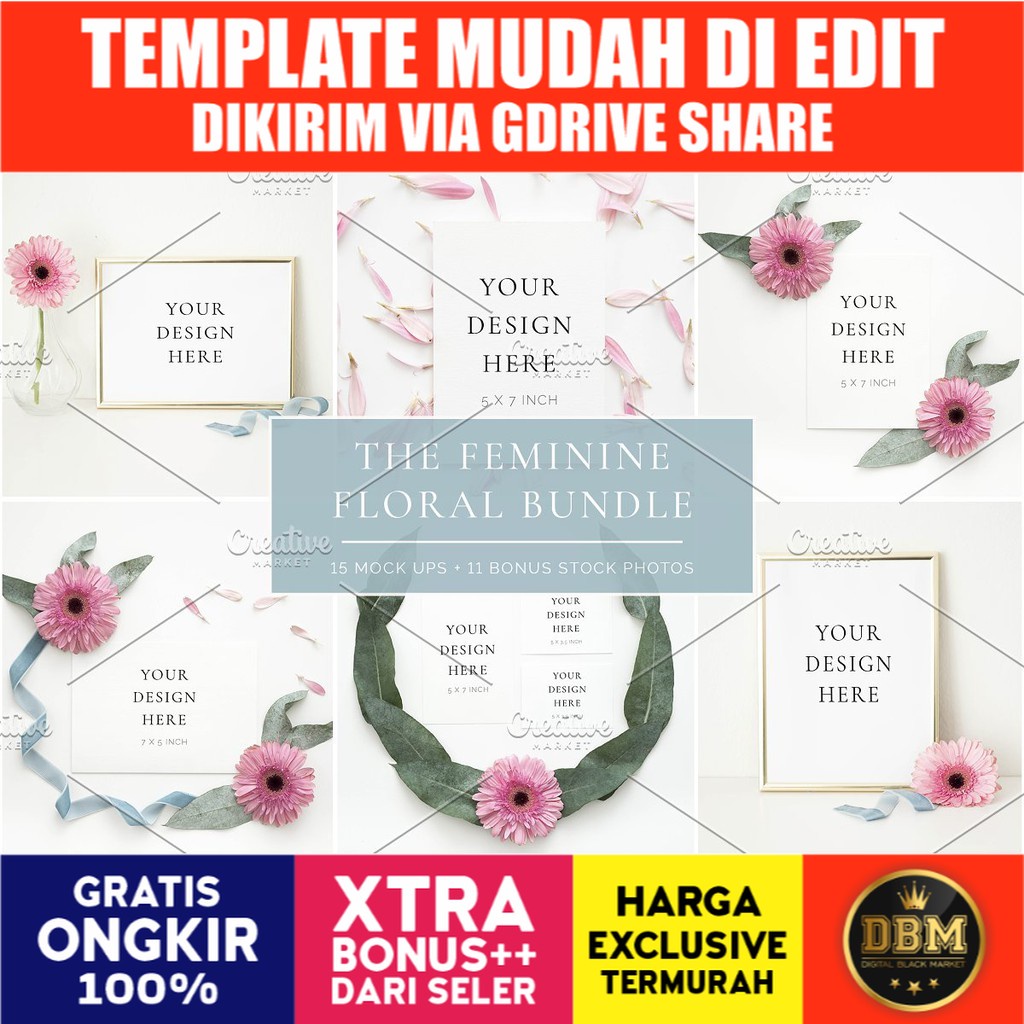 The Feminine Floral Bundle - JPEG Ultra HD