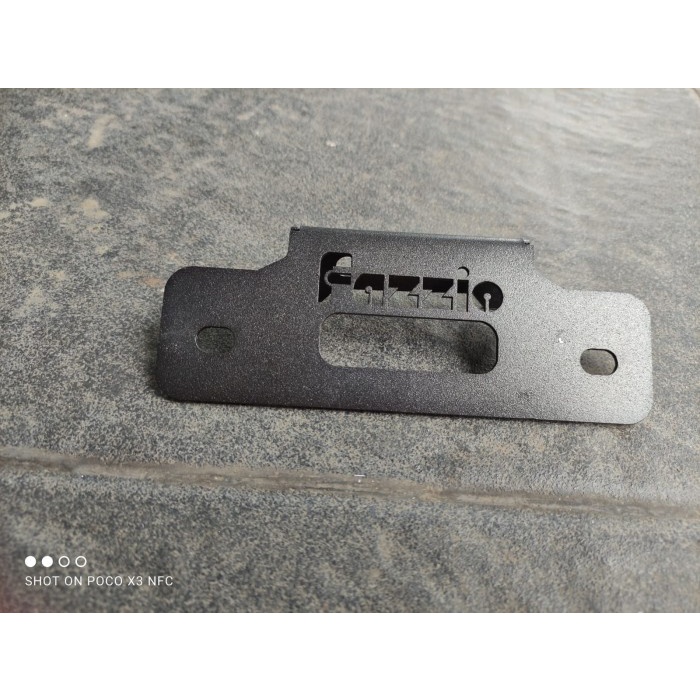 BREKET PLAT NOMOR DEPAN FAZZIO BRACKET PLAT NOPOL FAZZIO DUDUKAN PLAT